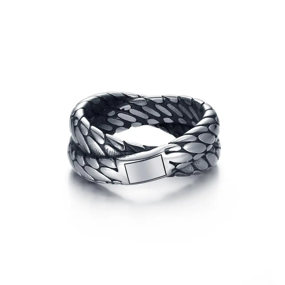 Кольцо Будды с двойной цепью серия Ben ювелирные изделия золотые кольцо из