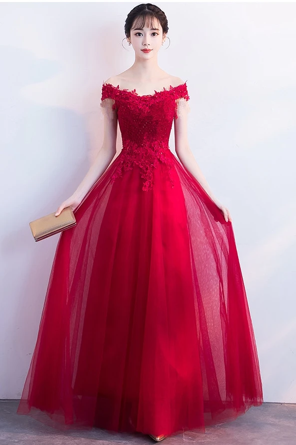 Королевские синие Элегантные платья невесты Vestido Azul Marino гость свадебное платье с открытыми плечами сексуальное платье для выпускного вечера с вышивкой