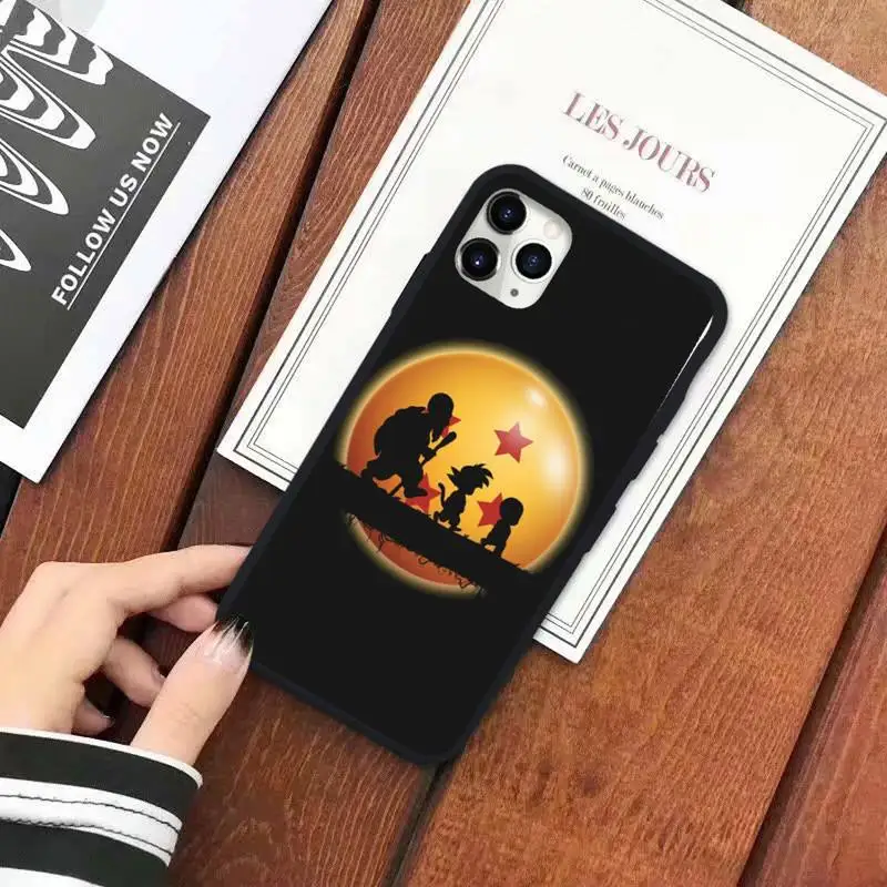 

Anime D-DragonS Ball Gokus manga high quality Phone Case funda for iPhone 11 12 pro XS MAX 8 7 6 6S Plus X 5S SE 2020 XR