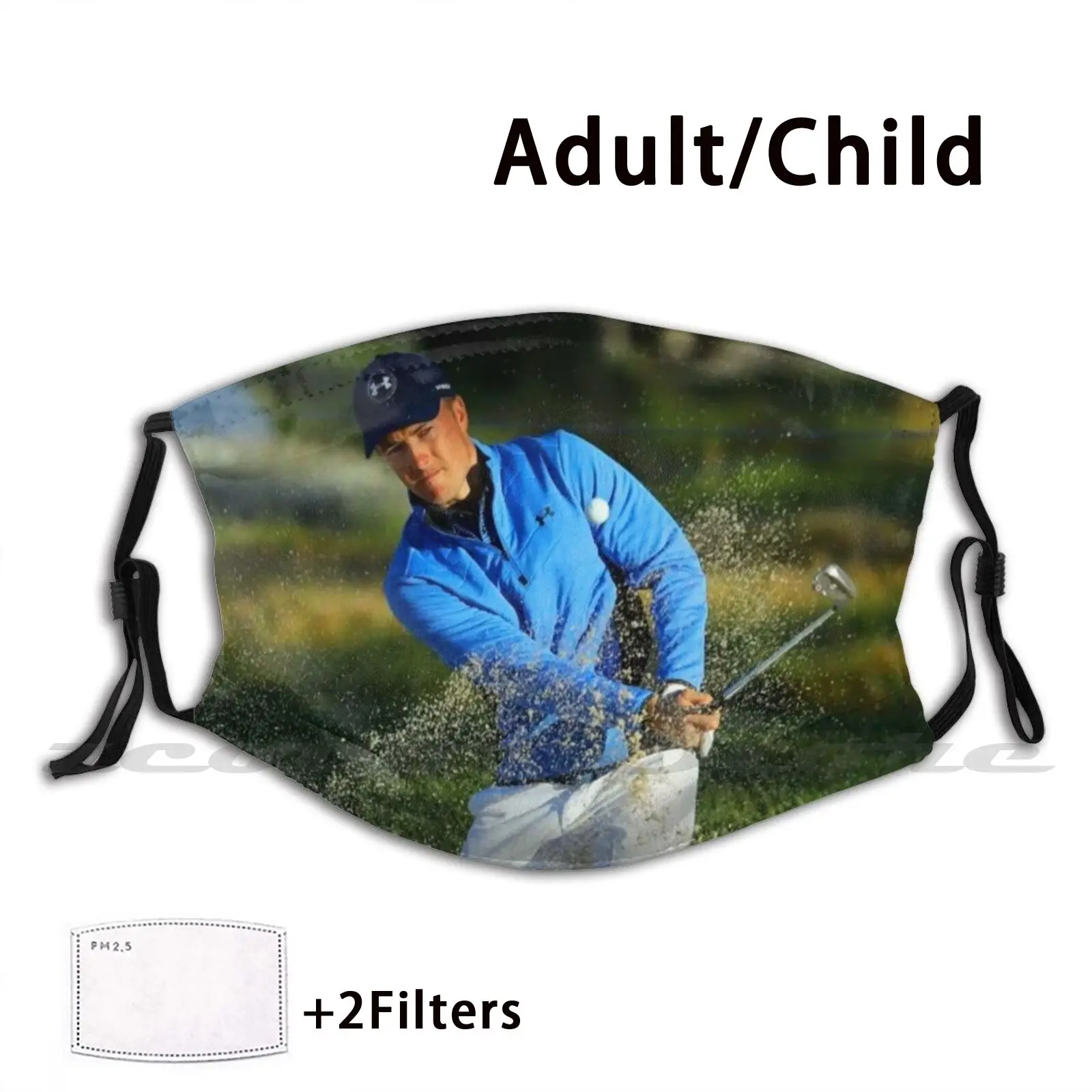 Спиет снимающий качели моющаяся трендовая фильтровальная маска Pm2.5 Spieth Golf Golfer
