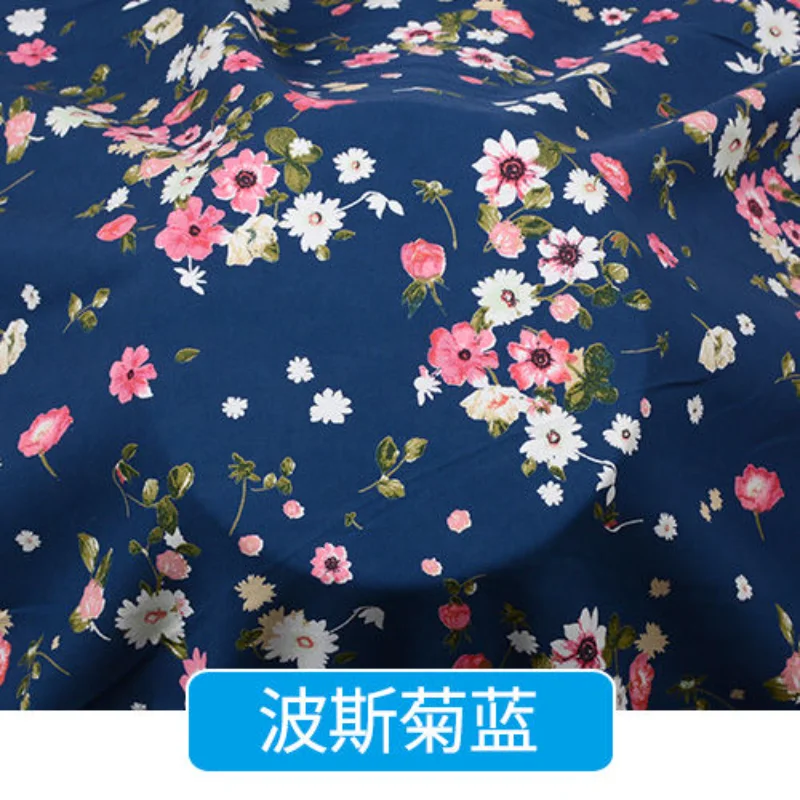 

140*50CM Silk Rayon Fabrics for Sewing Cotton Silk Dress Cheongsam DIY Design Cloth