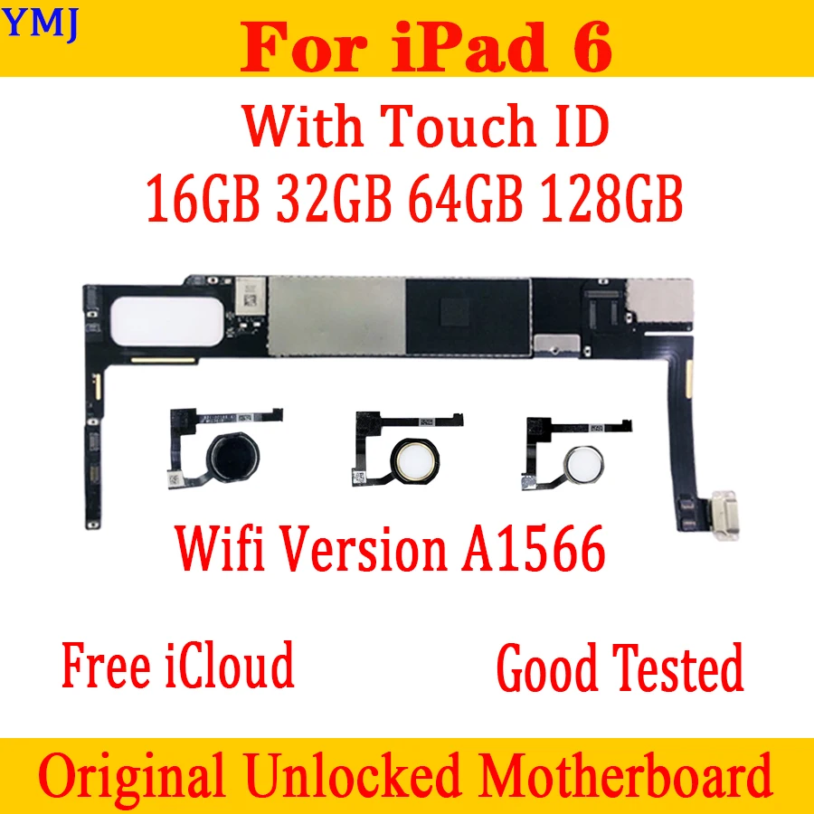 

Материнская плата A1566 с поддержкой Wi-Fi для ipad 6 Air 2