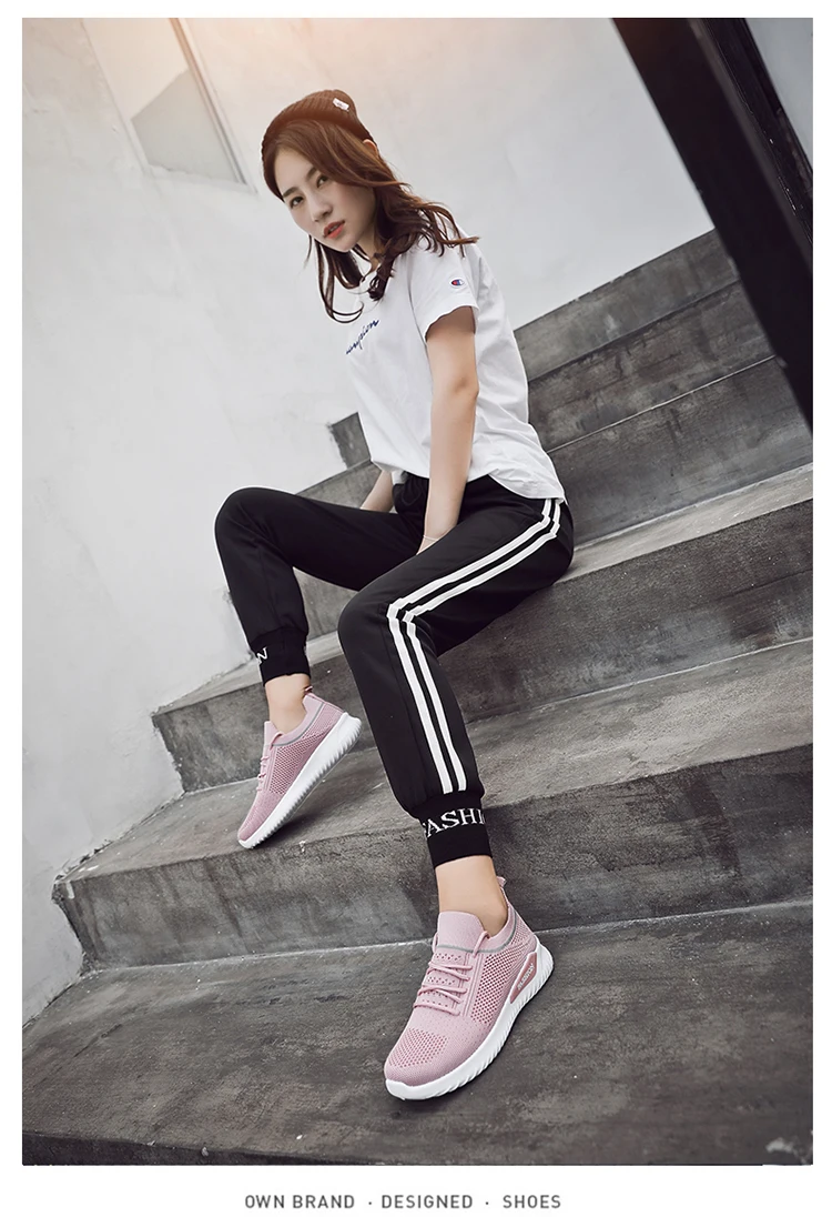 Женские кроссовки Flyknit; женская дышащая повседневная обувь для отдыха