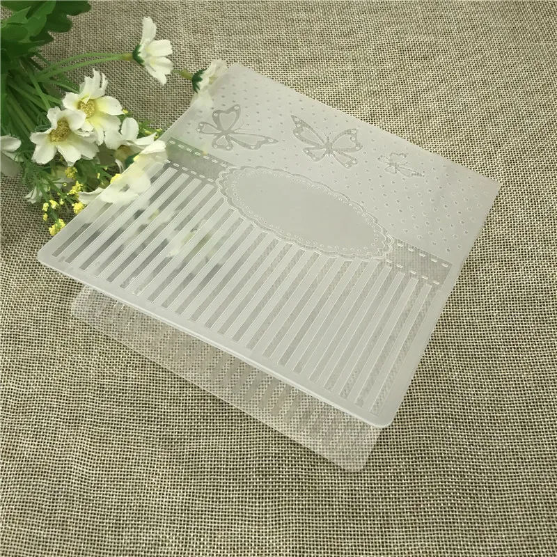 

Flowers and butterfly Embossing Folder Plastic Card Making Stamps Scrapbooking Paper Craft Supplies Folders Album DIY