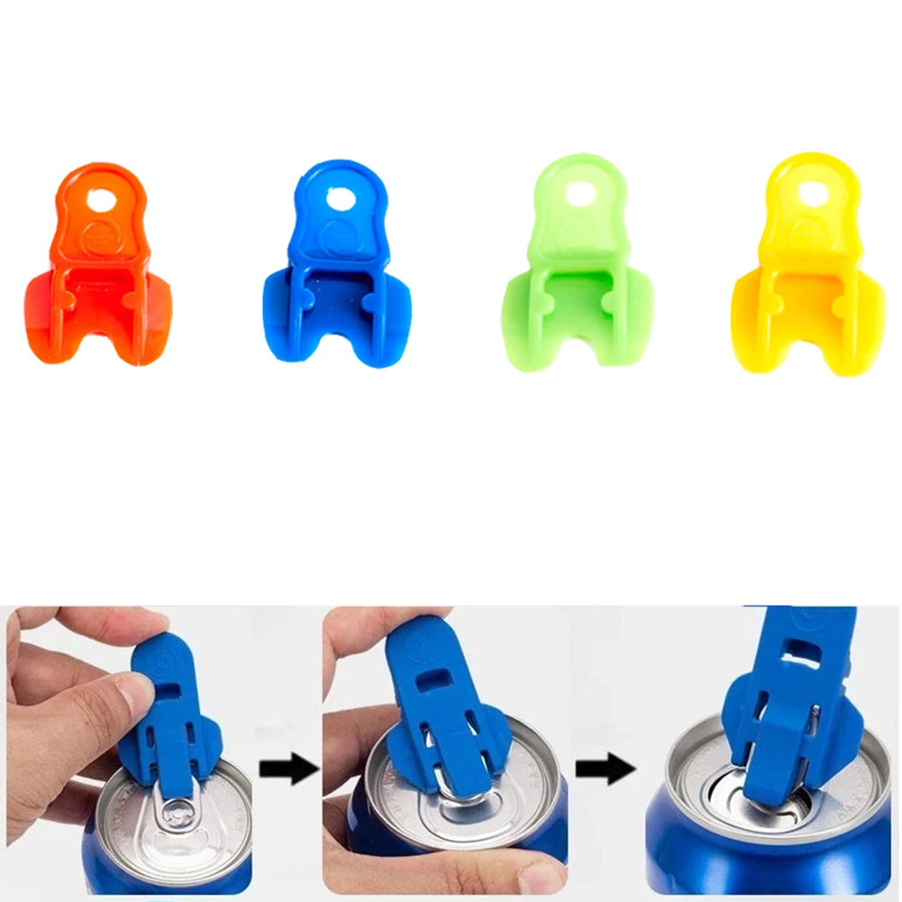 

Plastic Easy Can Opener Bottle Beer Kitchen Outdoor Reusable Bar Drink Kitchen Picnic Opening Tools