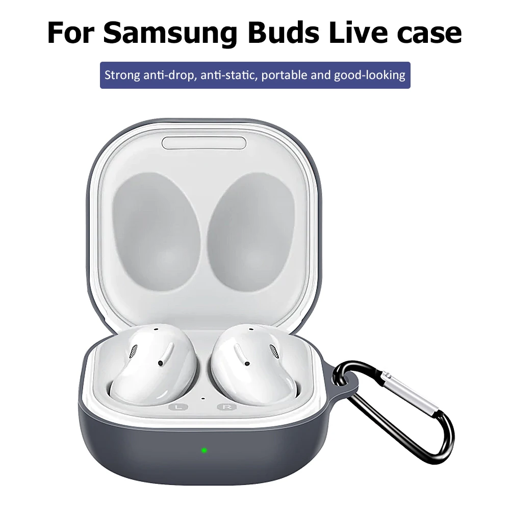 Чехол для Samsung Galaxy Buds 2 чехол Pro Live мягкий силиконовый Buds2 live Capa Coque Funda | Электроника