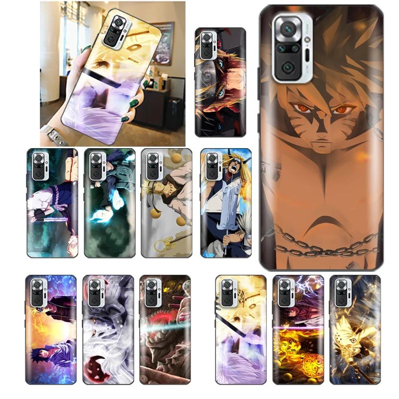 

Sasuked N-Narutos Kakashi Phone Case For Redmi Note 10 10X 10T Pro 4G 5G Lifeproof Anime Waterproof Cool Mobile Designer