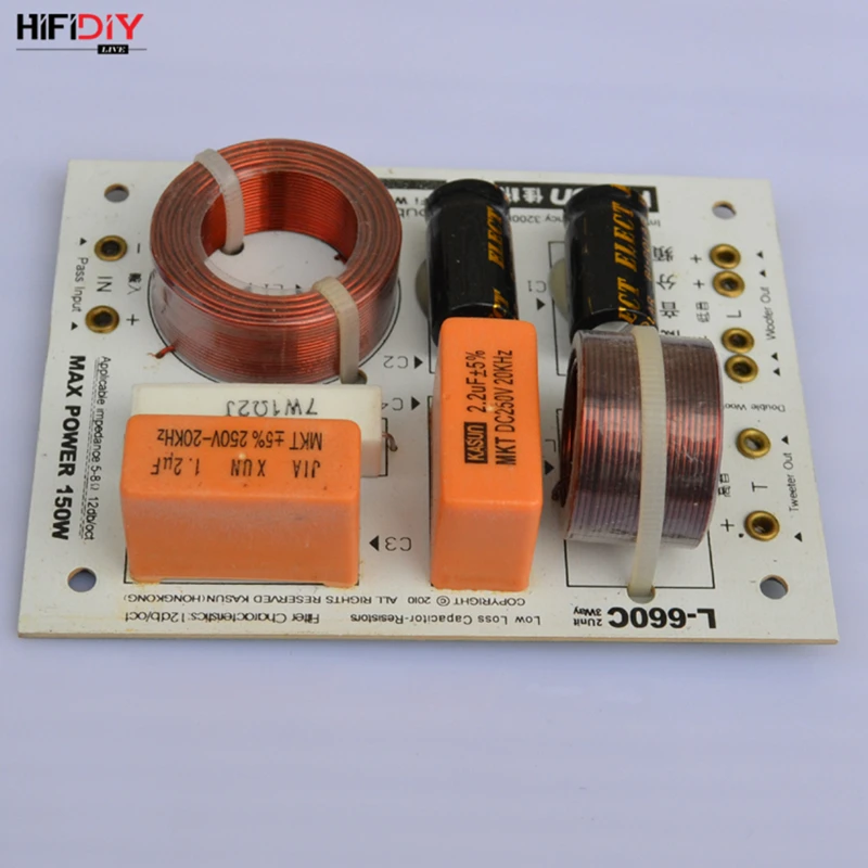 HIFIDIY LIVE L 680C 2 5/3 Way 3 динамик (твитер + средний бас бас) HiFi s аудио кроссовер с