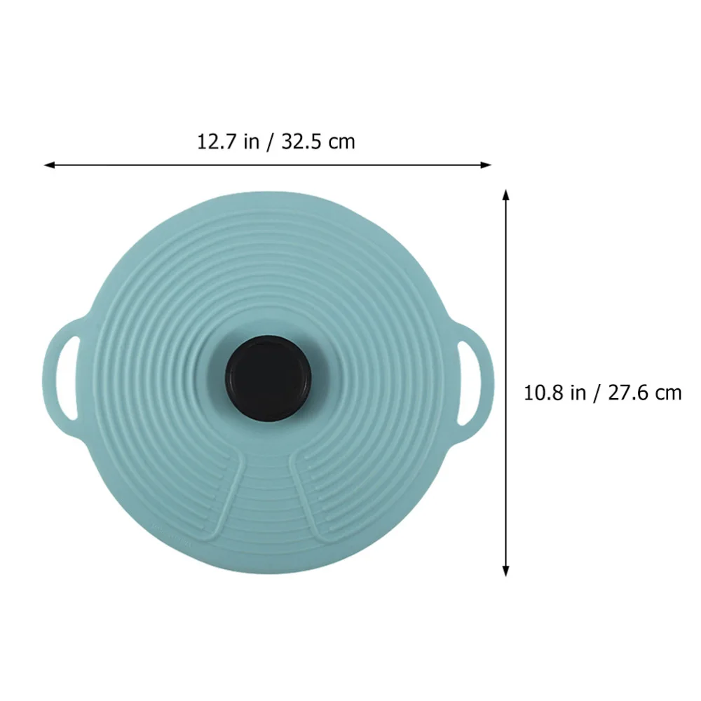 

1pc Silicone Lid Pan Clear Drop Lid Silicone Seal Lid Flexible Cup Cover