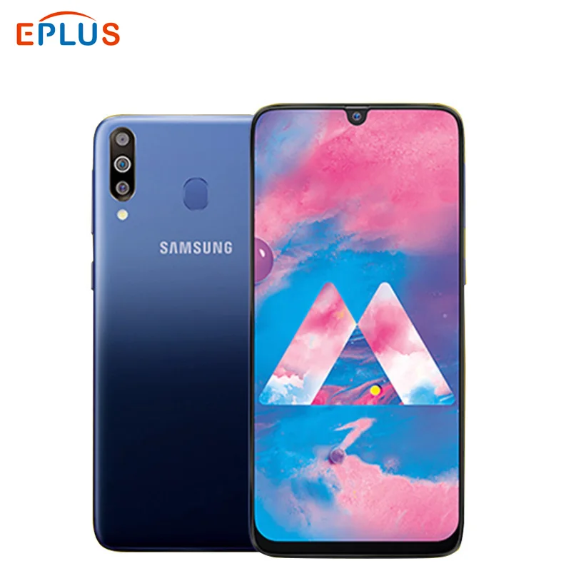 Совершенно глобальный samsung Galaxy M30 M305F/DS мобильный телефон с двумя sim-картами 5000 мАч 6," Exynos 7904 4 Гб 64 ГБ 3 тыловая камера 4G смартфон
