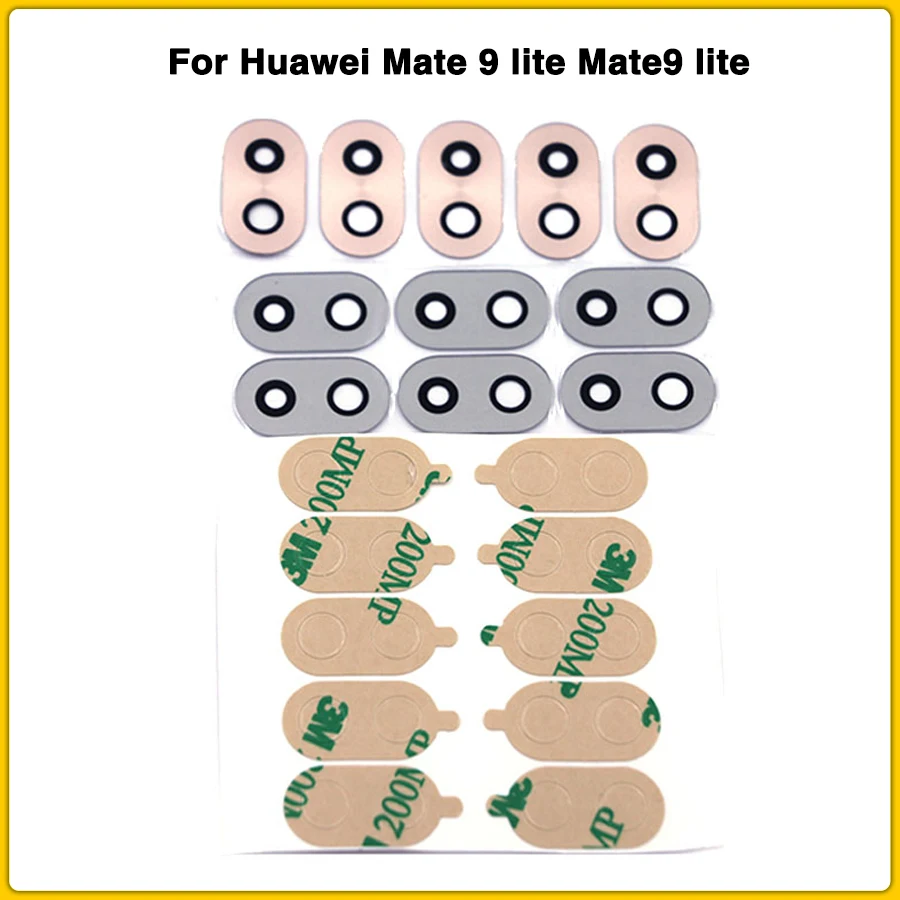 10 шт. запасная задняя камера стекло объектива для Huawei Mate 9 lite Mate9 5 5&quot | Мобильные