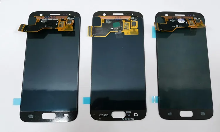 Супер AMOLED ЖК-дисплей без рамки для SAMSUNG Galaxy s7 G930 G930F сенсорный экран дигитайзер