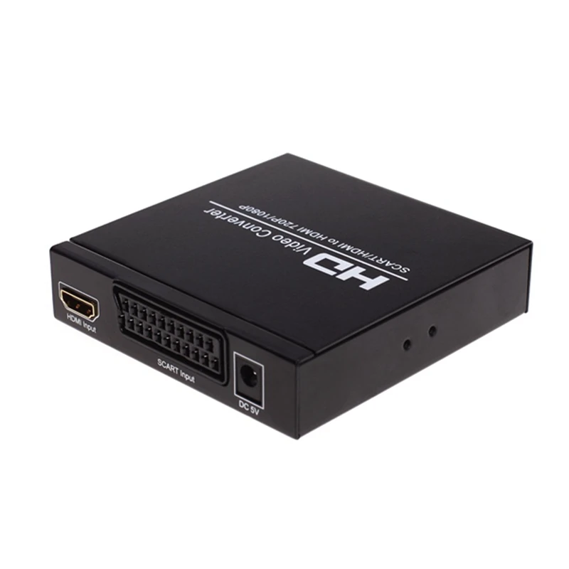 SCART HDMI в конвертер Full HD цифровой видео высокой четкости адаптер для ТВ o ЕС вилка| |