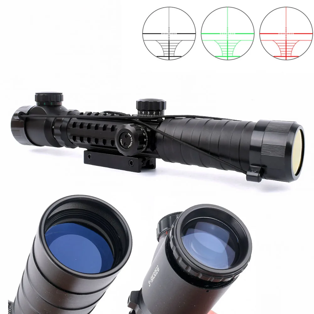 Охотничий прицел WIPSON B Brand 3-9x32 EG красный/зеленый точечный с подсветкой