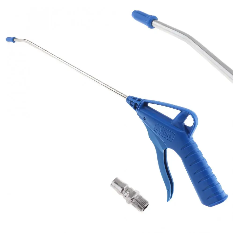 Пистолет распылитель 18 дюймов синяя пластиковая ручка пневматические дующие