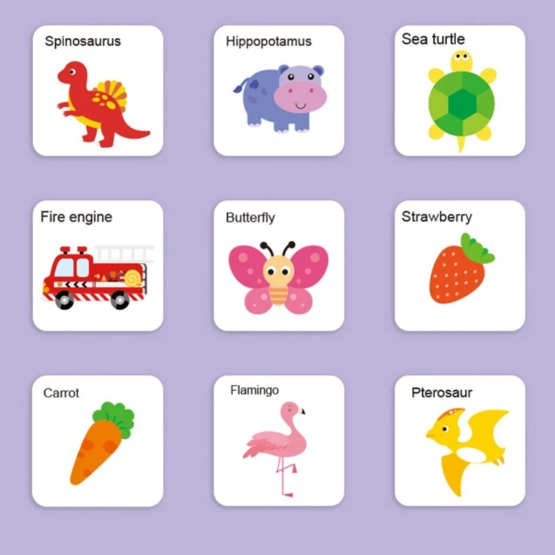 Деревянный 3D-пазл для детей игрушка животное фрукты познавательная карта