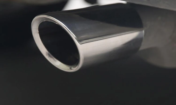 Стайлинг автомобиля глушитель внешняя выхлопная труба выход из нержавеющей