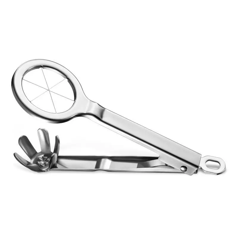 

Stainless Steel Hexagonal Egg Cutter Egg Slicer Fancy Preserved Egg Splitter Egg Cutting Supporter