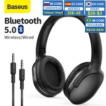 Baseus D02 Pro Wireless Headphones Bluetooth Earphone 5.0 Foldable Headset Sport Headphone Gaming Phone Fone Bluetooth Earbuds