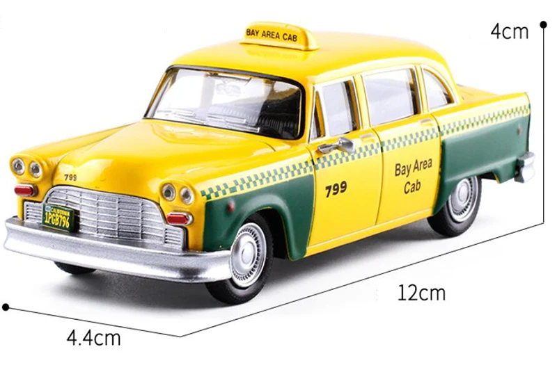 1:43 Масштаб классический Литой Сплав модель автомобиля FIAT FORD Renault Citroen такси игрушки авто автомобили подарки F показать дисплей коллекция
