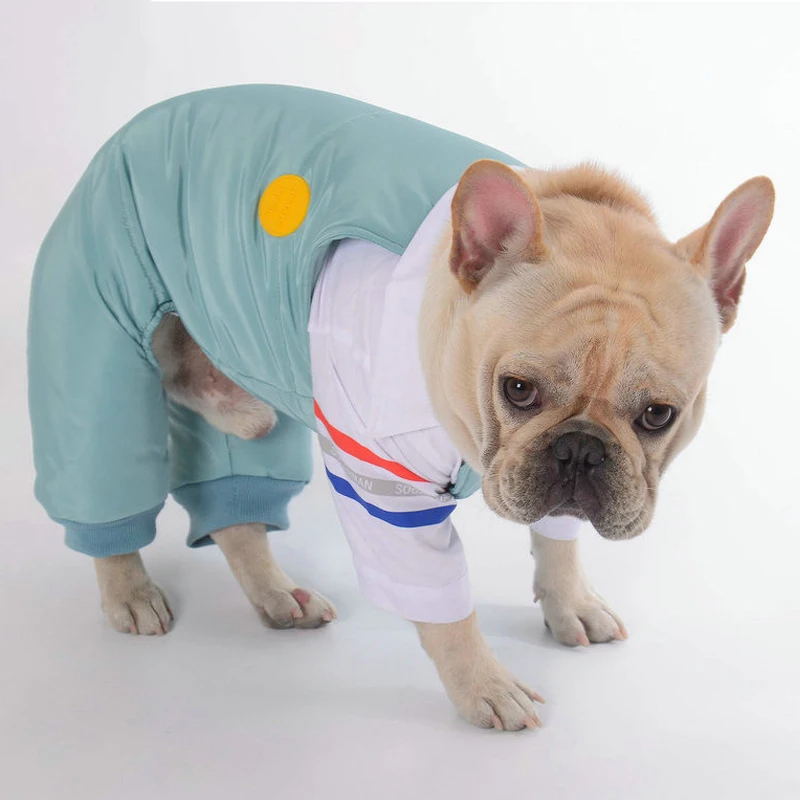 Зимняя одежда для собак теплая мягкая куртка домашних животных аксессуары