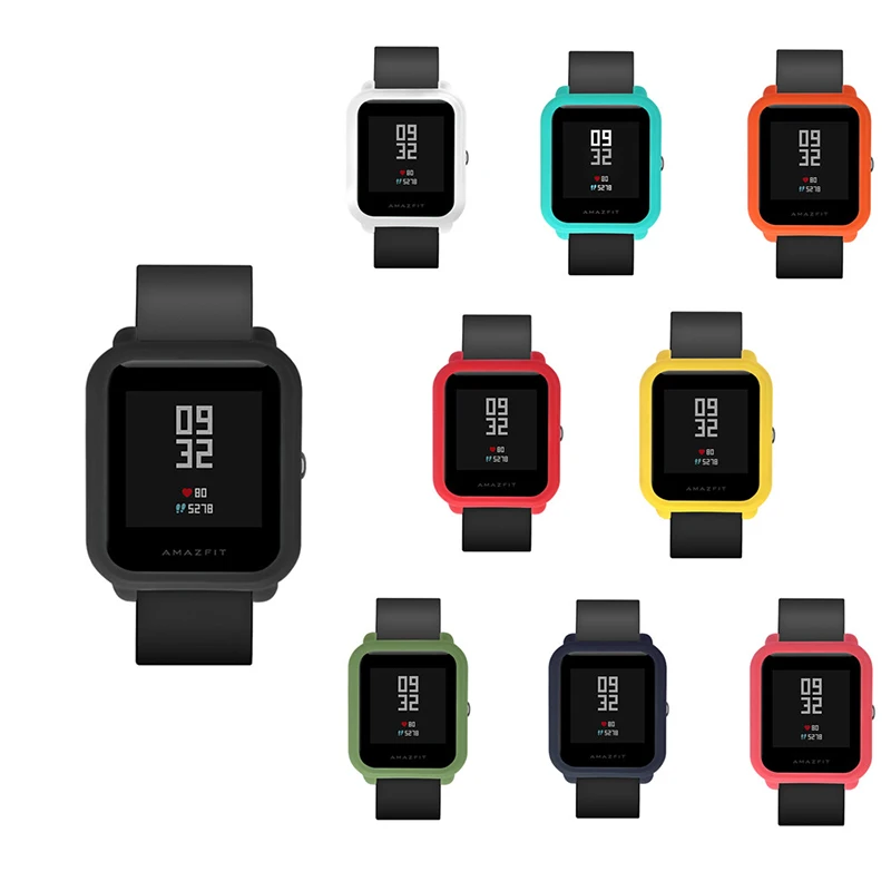 

Мягкий силиконовый чехол с полным покрытием для Huami Amazfit Bip Youth Watch, силиконовый чехол с полным покрытием