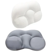 3d all round sleep pillow egg sleeper memory foam soft breathable neck pillow pain release neck micro airball pillow deep sleep