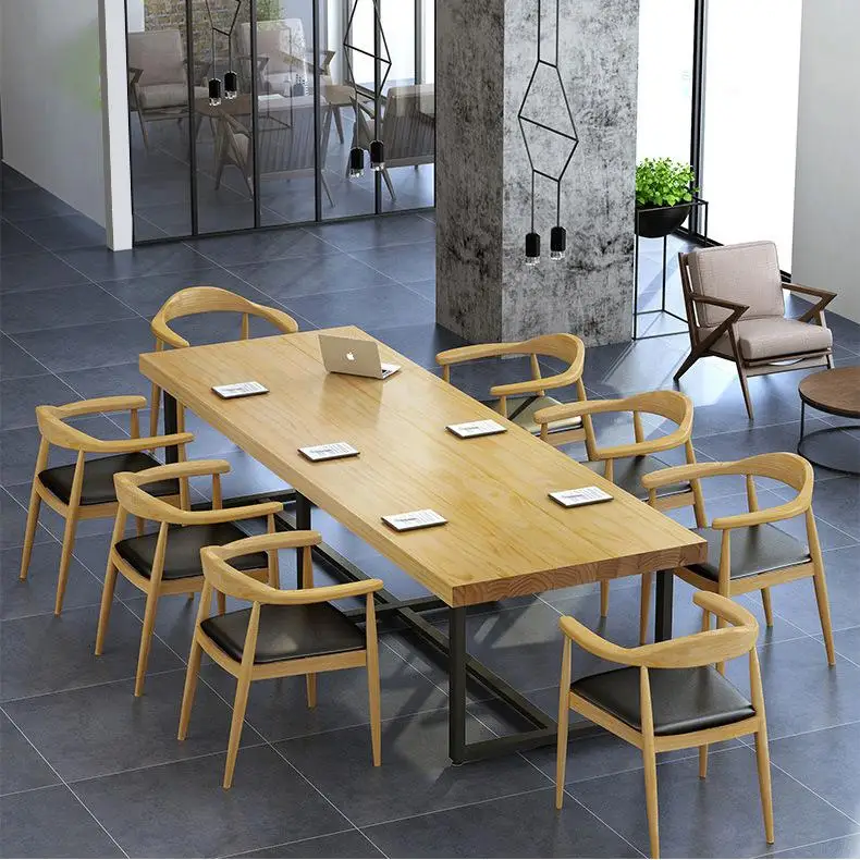 Кресло президентское из твердой древесины скандинавский стул на спине для