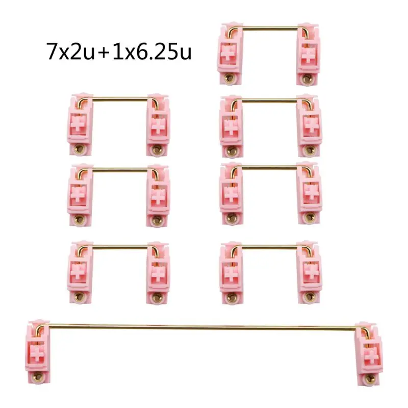 

104 OEM Mechanical keyboard Cherry MX Switch Pcb Mounted Stabilizer Case 6.25u Modifier Key Stabiliser Plate