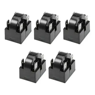 

5 Pcs 15 Ohm 4 Pin Refrigerator PTC Starter Relay