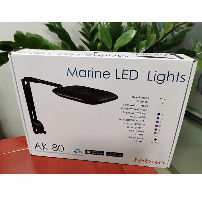 저렴한 해수 램프 AL-150 AL-150L 산호 램프 150W 높은 전원 더블 램프 전체 스펙트럼 LED 원격 WIFI 클립 빛