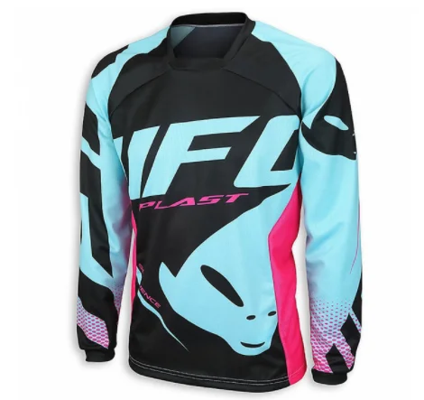 

2020 MTB jersey Off Road gb camiseta para moto montaÃ±a DH bicicleta ciclismo camiseta de Motocross transpirable luz Quick