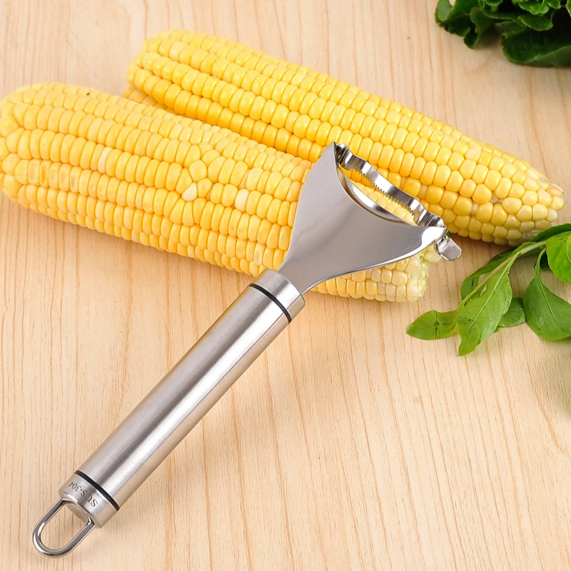 1 шт. нож для удаления кукурузы из нержавеющей стали|Овощечистки и ножи цедры| |