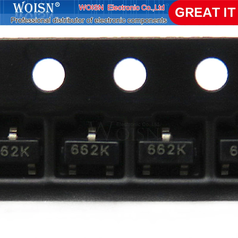 50 шт./лот XC6206P332MR XC6206P332 XC6206 СОТ-23 SMD(662K) 3 V 0.5A новый оригинальный в наличии |