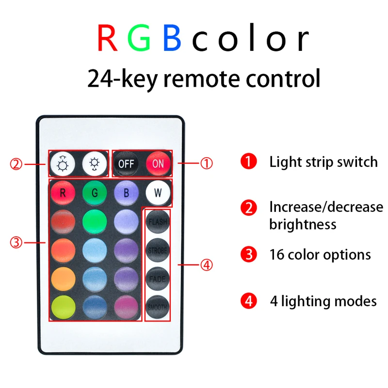 RGB 2835 USB LED Strip Lights  Bluetooth IR Remote Flexible Lamp Tape Diode DC5V TV Backlights Night Lighting 1M 2M 3M 4M 5M images - 6