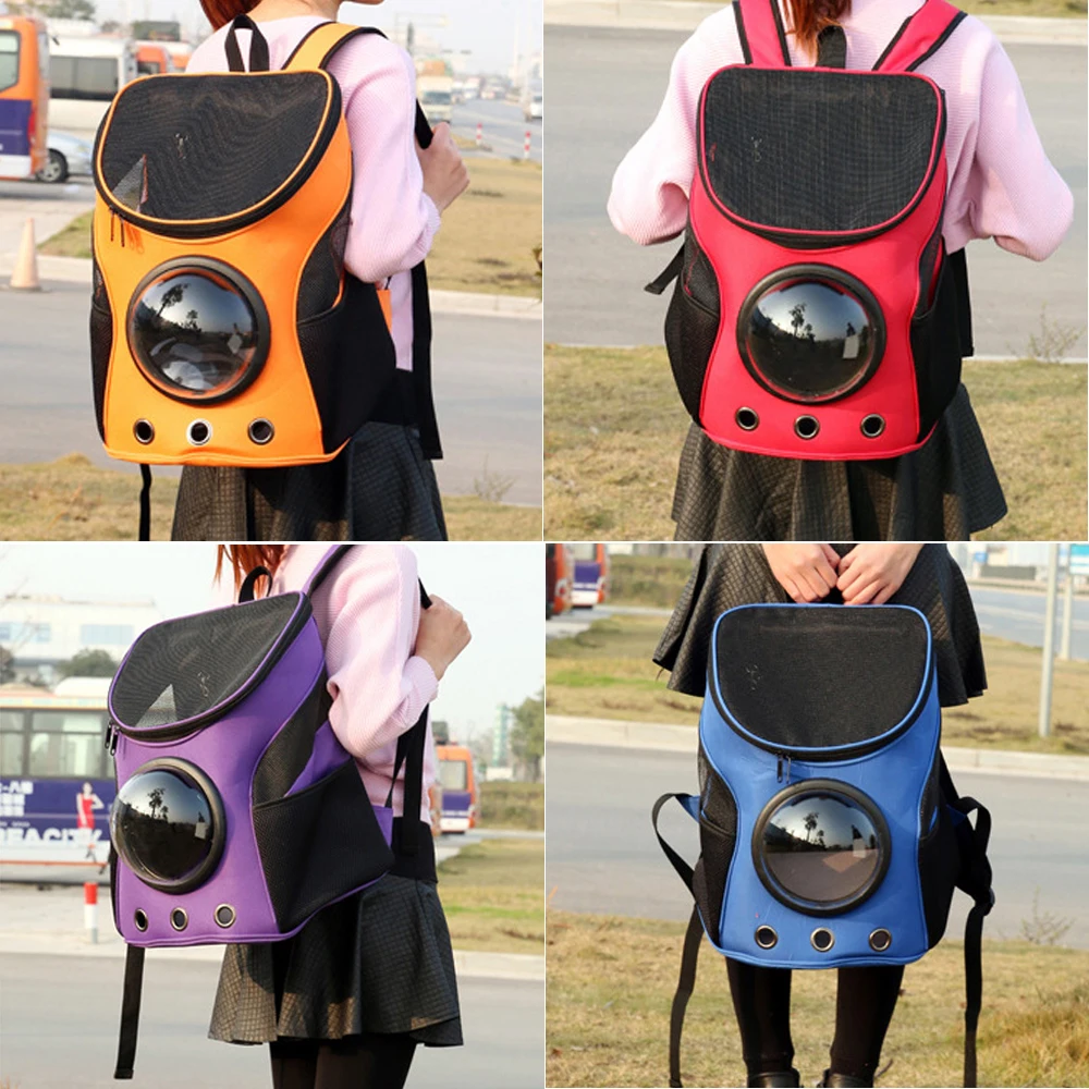 Переноска для домашних питомцев Воздухопроницаемый рюкзак в виде космической