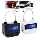 Многофункциональный электронный таймер с USB-зарядкой, таймер с таймером, фетиш, наручники, заглушка для рта, для взрослых игр, бандаж, замок, секс-игрушка для пар