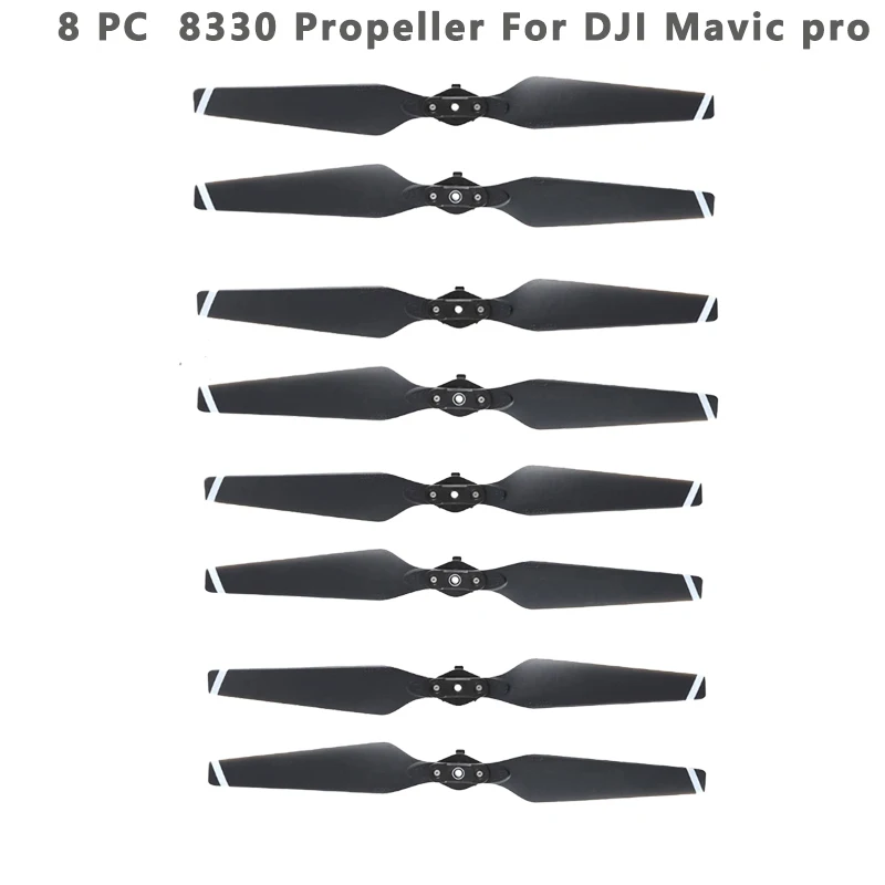 8 шт. 8330 Пропеллер для дрона DJI Mavic Pro складной быстросъемный CW CCW реквизит Сменное