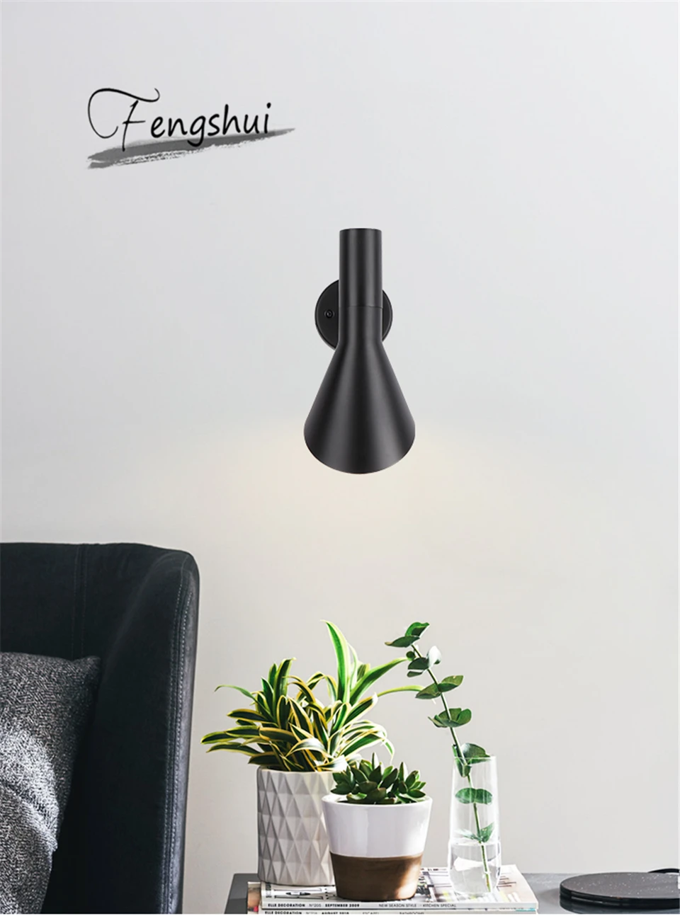 Скандинавский светильник, светодиодный настенный светильник, дизайн Arne Jacobsen, современное бра, Реплика, лампа Aj, подвесной светильник Aj, настенный светильник, декор для спальни, светильник