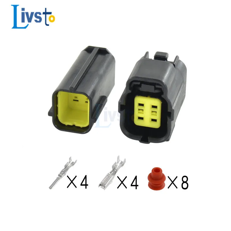 1 комплект 2 3 4 6 8 10 12 16 Pin Way Denso Водонепроницаемый проводной разъем электрическая