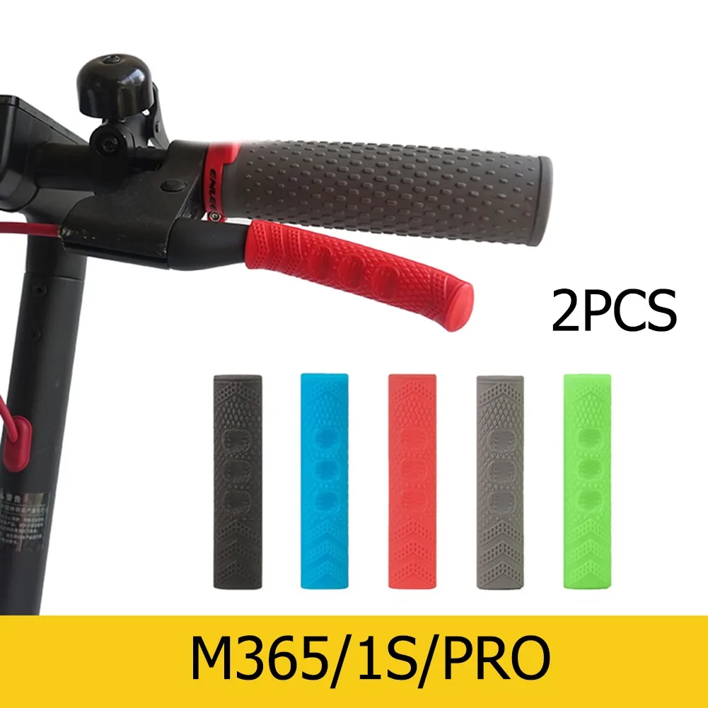 

1 пара новых защитных чехлов для ручек тормоза для Xiao * mi M365/Pro/pro2/1S/ Lite, противоскользящие, водонепроницаемые.