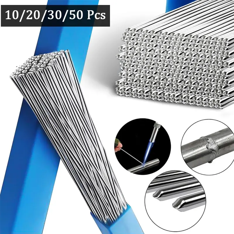 

Low temperature aluminum welding wire flux core Low temperature aluminum welding rod, 10/20/30/50PCS, 1.6 / 2MM