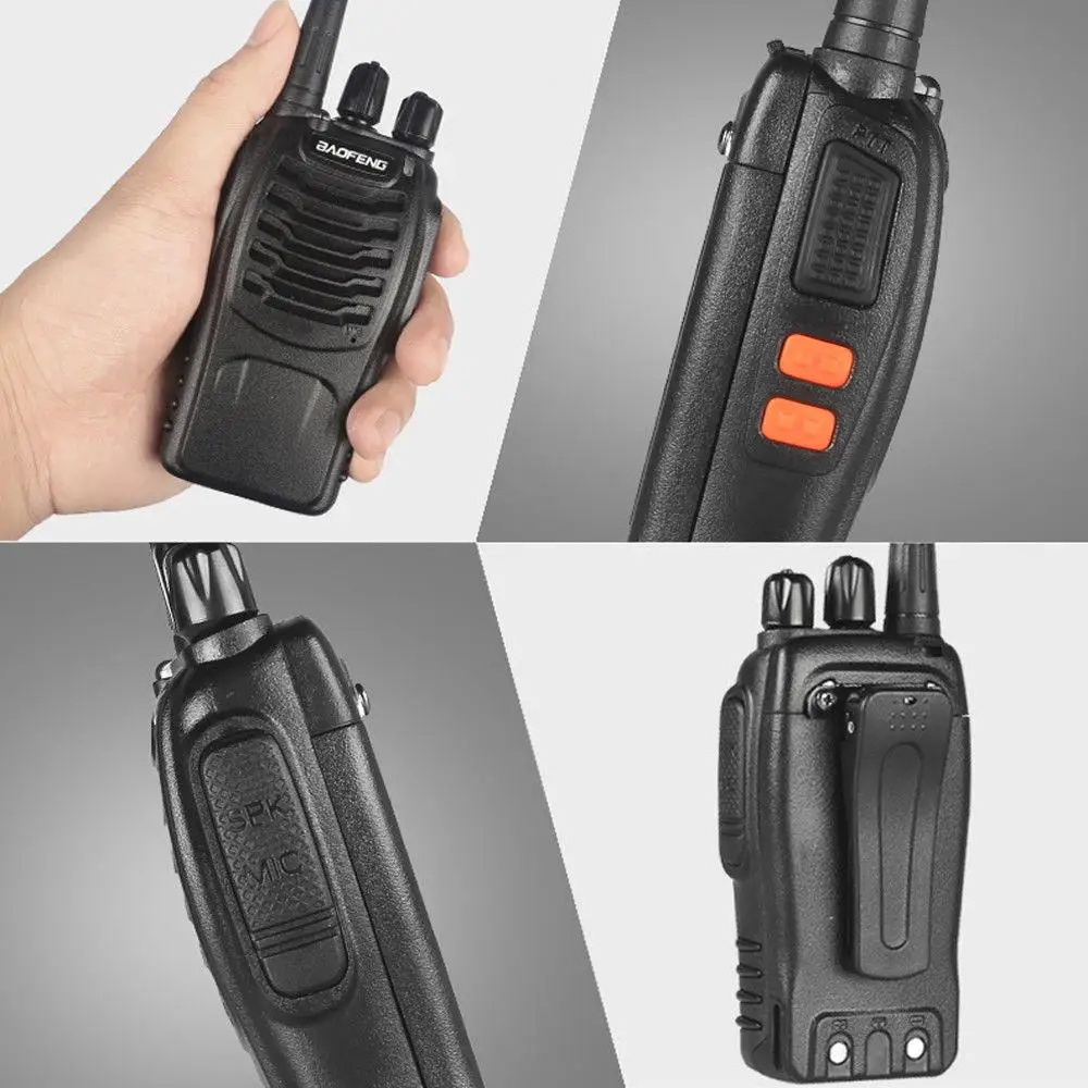 2 шт./лот двухсторонняя радиостанция Baofeng BF 888s 5 Вт 16 каналов портативная CB 888S