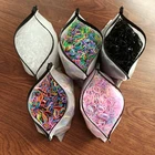 2000 шт.упак. маленькие одноразовые резинки для волос для девочек, разноцветная эластичная резинка, держатель для конского хвоста, аксессуары для волос, резинки для волос