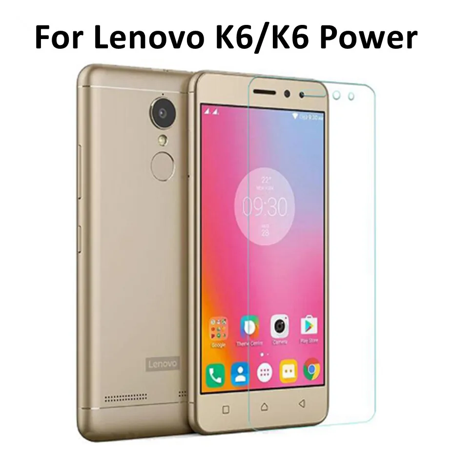

9H Tempered Glass For Lenovo K6 Power K33A42 k 6 K33a48 GLASS Sklo Funda Full Screen Protector on lenovo K6 Safety Glass Film