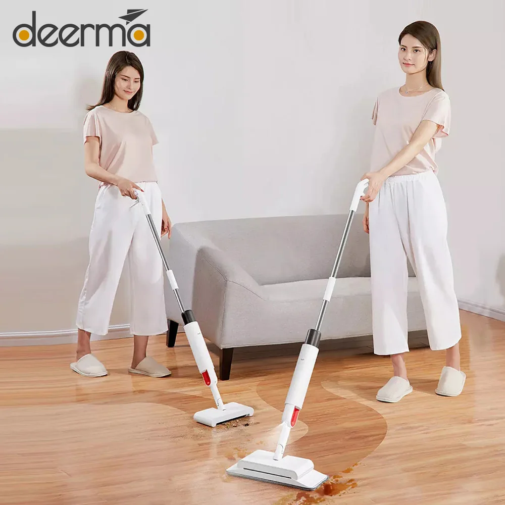 Deerma Швабра DEM TB900 подметальная уборка мойщик полов моющийся коврик распыления