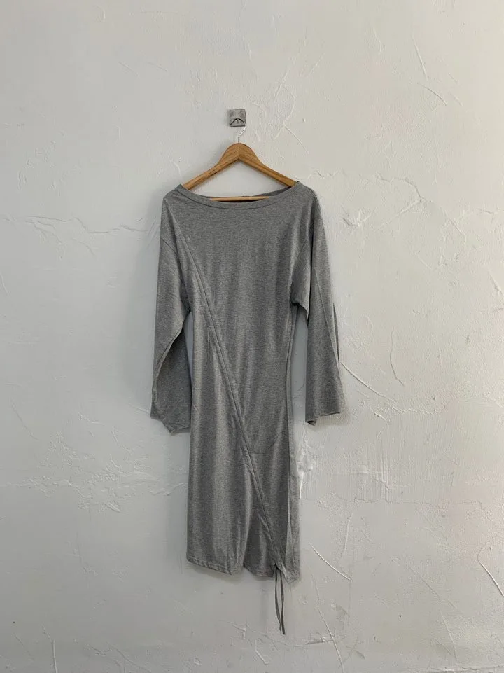 

Genayooa Korean Sexy Women Dress Drawstring Bodycon Dresses Long Sleeve Party Dress Elegant Streetwear Night Club 2020 Autumn