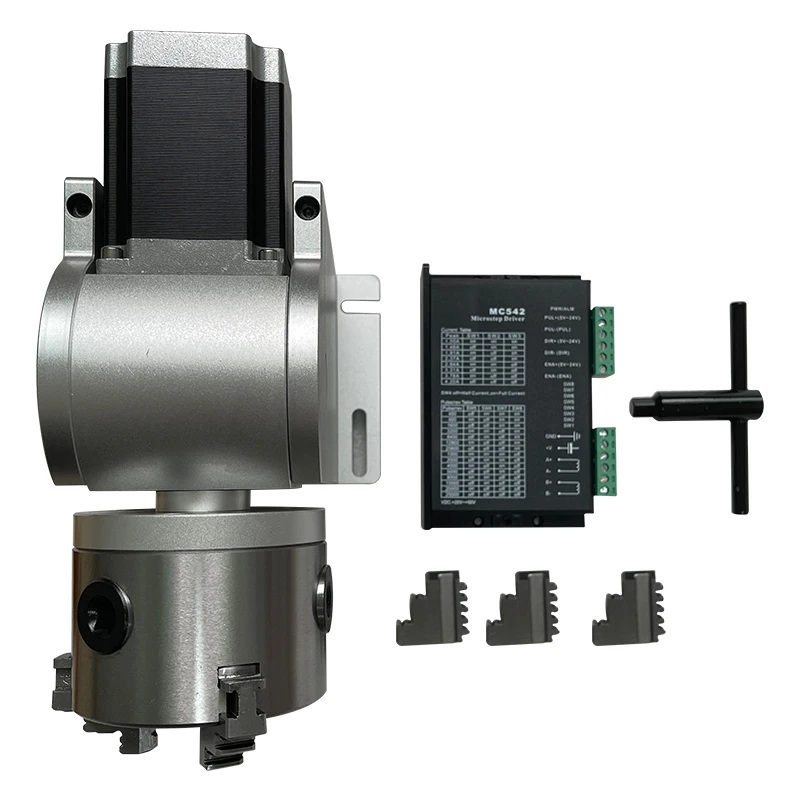 D80 вращающийся с погружением для волоконно-лазерной машины гравировки