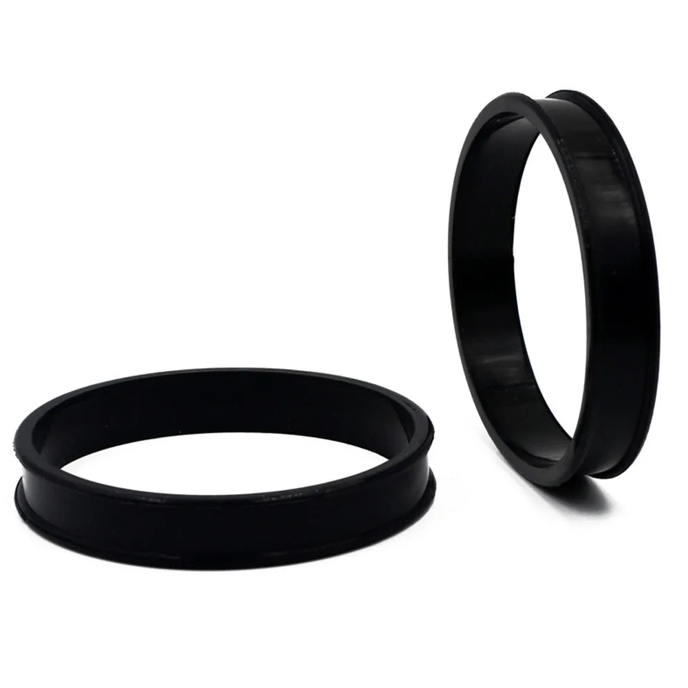 Комплект из 2 предметов большие Размеры Силиконовые УФ черный винт уха Вилки