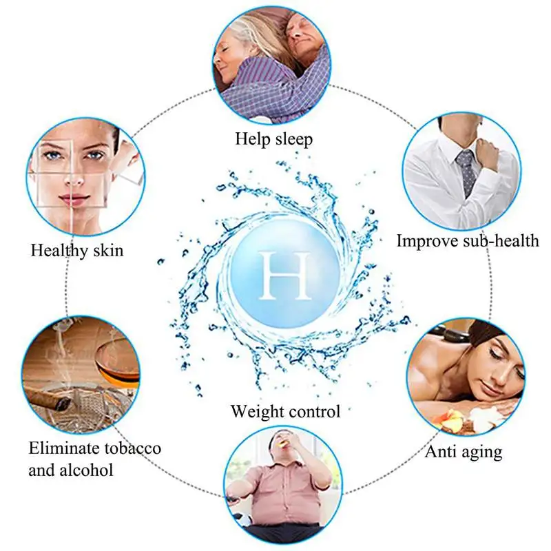 Портативный Перезаряжаемые 420 мл качество водородная стакана воды ионизатор